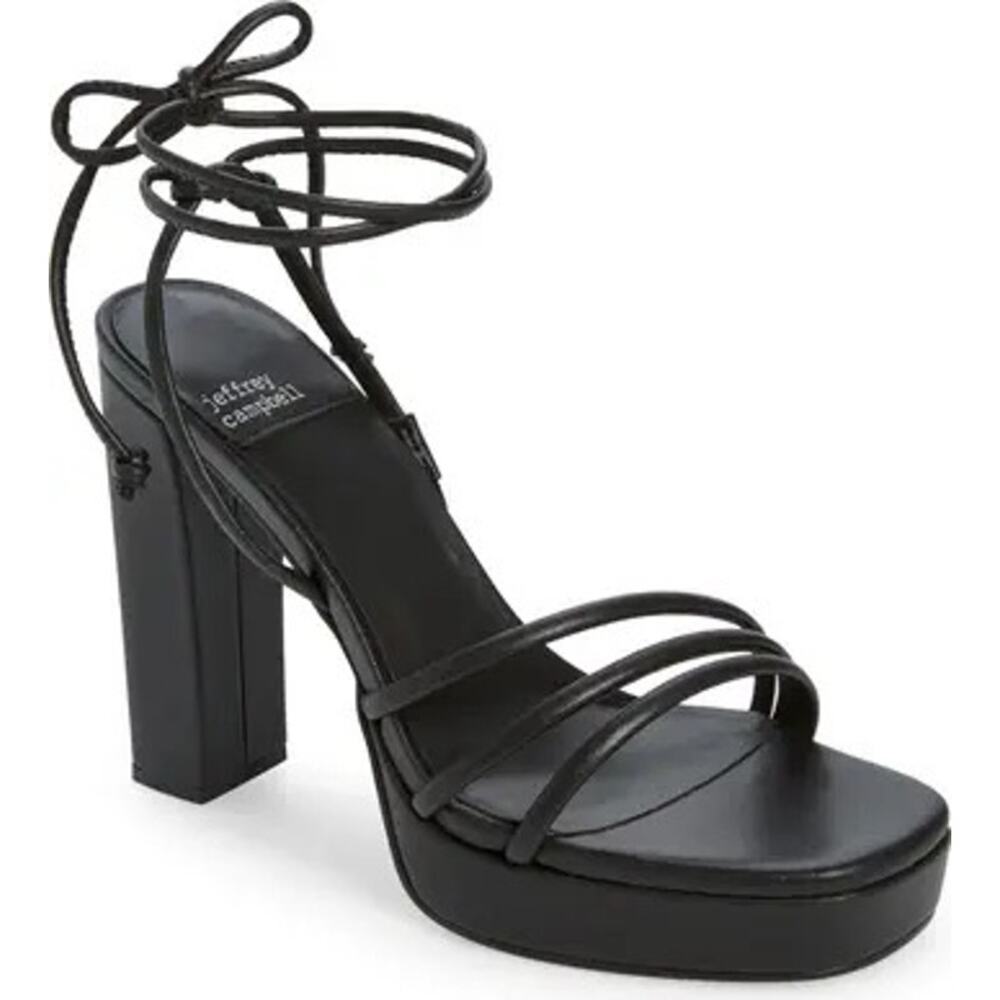Jeffrey Campbell Presecco Platform Sandals 10 NWOT One Strap Missing